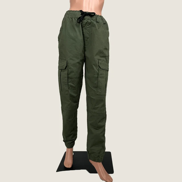 Factorie Unisex Utility Khaki Pant Small