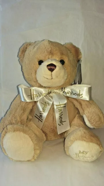 Harrods Bear "My Harrods Teddy" Design  Honey Beige - Brand New With Harrods Tag