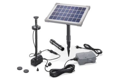 LED Étang Jardin Esotec 101925 .H Batterie Esotec Solaire Pompe de Bassin 25W 630l 