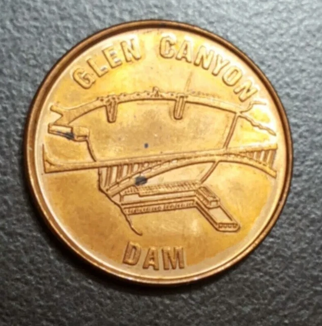 US Glen Canyon Dam, Athe Grand Canyon State Arizona Token  AZ49