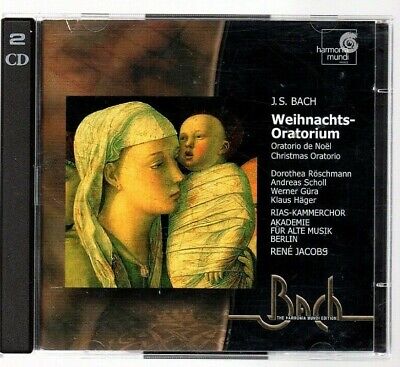 Bach Bach Weihnachts-Oratorium 626 Michael Corboz Erato CD NM Exerpts 