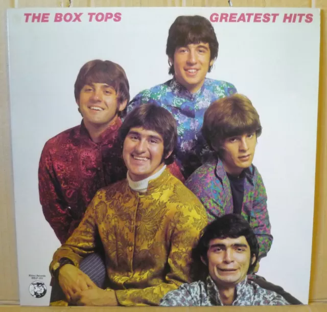 THE BOX TOPS Greatest Hits LP RHINO RECORDS 1982 USorig RNLP 161 ALEX CHILTON