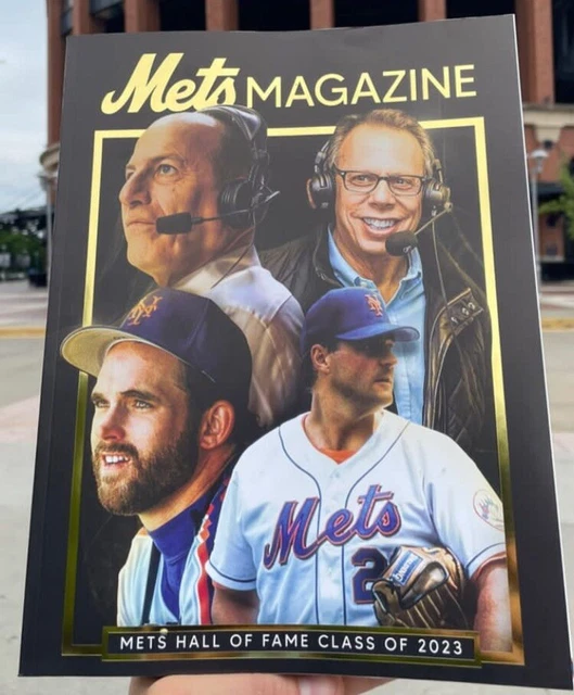 2023 METS INDUCTION Ceremony Hall Of Fame Program Magazine New York NY
