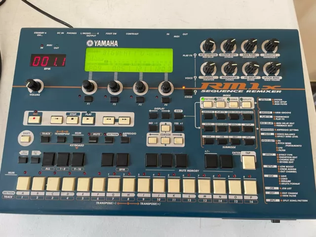 Yamaha RM1X groove machine