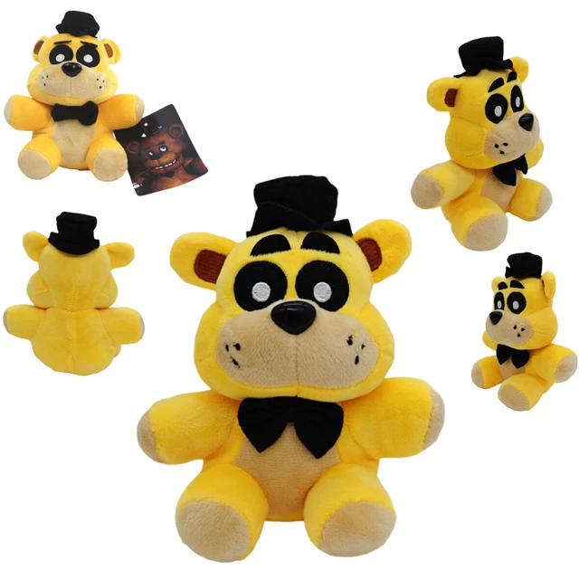 FNAF GOLDEN FREDDY Plush Five Nights at Freddy's stuffed animal Soft ...