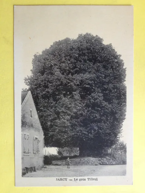 cpa FRANCE 91 - VARENNES JARCY Essonne Le Gros Tilleul TREE TREE