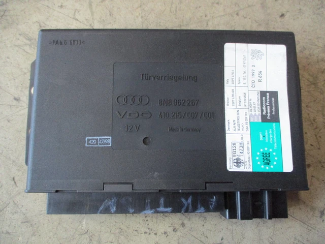 Audi Tt 8n Roadster Steuergerät Zentralverriegelung Ausbauen ZV STEUERGERÄT TÜRVERRIEGELUNG Audi TT 8N 8N8962267 EUR 119,99