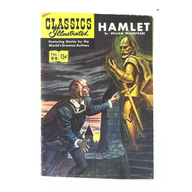 Classics Illustrated (1941 series) #99 HRN #98 in VG +. Gilberton comics [s&