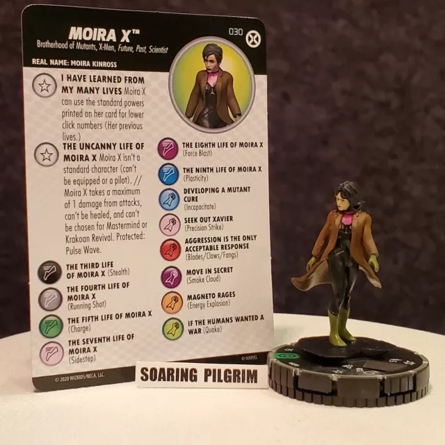 MOIRA X - 030 Uncommon - X-Men House of X Heroclix Set #30
