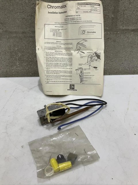 Chromalox Emerson 5813-7000-001 Mtr Switch 120/240/277 V 25/22A 105 F 373