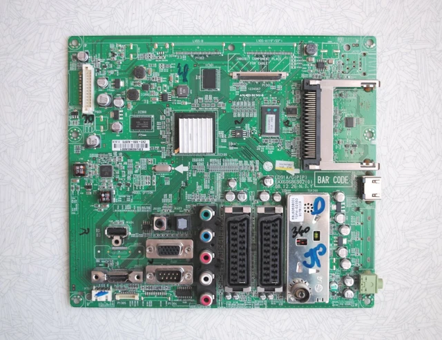 Carte Mère Ub / C / Ré / Et / T74P EAX67133404 (1.0) Pour TV