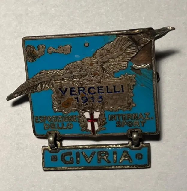 Distintivo Vercelli Esposizione Internazionale dello Sport 1913 - Giuria