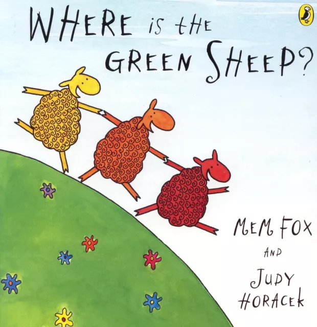 Where Is The Green Sheep? By Mem Fox BOARD BOOK - BRAND NEW - FREE SHIPPING AU