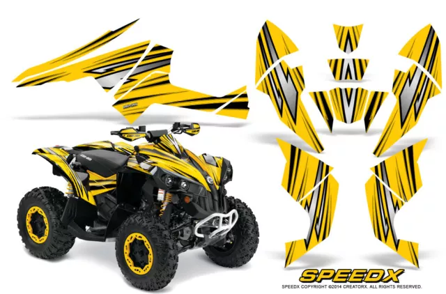 Can-Am Renegade Graphics Kit by CreatorX Decals Stickers SpeedX BY