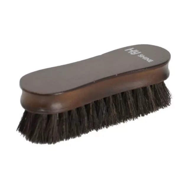 HySHINE Deluxe Wooden Face Brush | Horses & Ponies