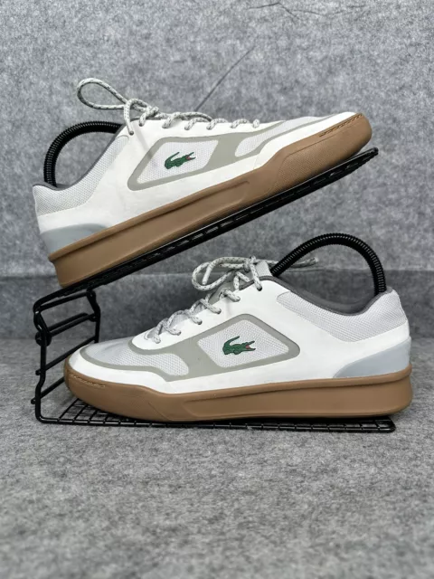 Lacoste Explorateur Sport Trainers Men’s Size 7 Uk Grey