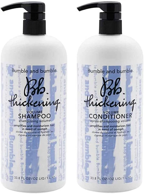 Bumble and Bumble Thickening Shampoo 33.8oz & Conditioner 33.8oz - set