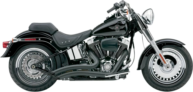 HARLEY COBRA USA Bad Hombre Doppio Scarico 12-17 Softail Cromato EUR  1.639,99 PicClick IT