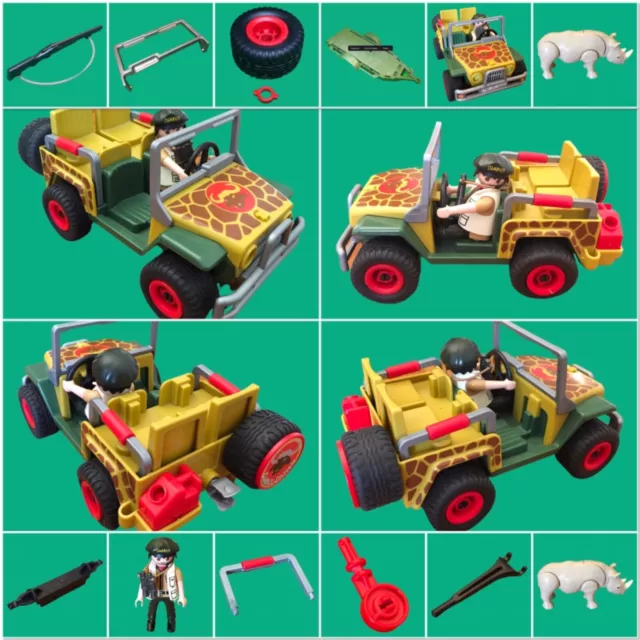 Playmobil 4832 - Rangerfahrzeug Jeep Ersatzteile & Zubehör zum auswählen  #PM122