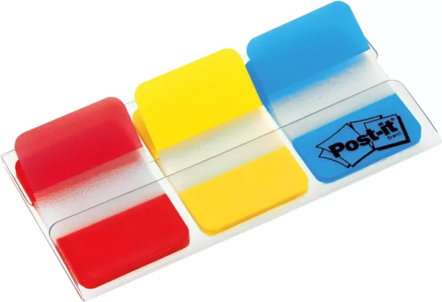 Post-it Index Strong Filing Tabs, Pack of 1 Dispenser, of 66 Tabs,25.4 mm x 38 m