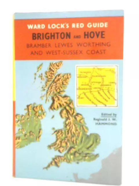 Brighton and Hove Ward Lock's Red Guide (Reginald J W Hammond - 1966) (ID:84588)