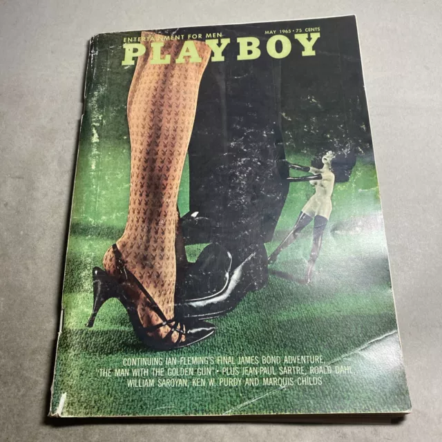 PLAYBOY MAGAZINE: MARQUIS Childs - Man with the Golden Gun, May 1965 ...