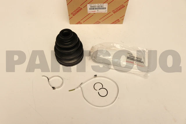 0443752191 GENUINE TOYOTA BOOT KIT, FRONT DRIVE SHAFT INBOARD JOINT, RH ...