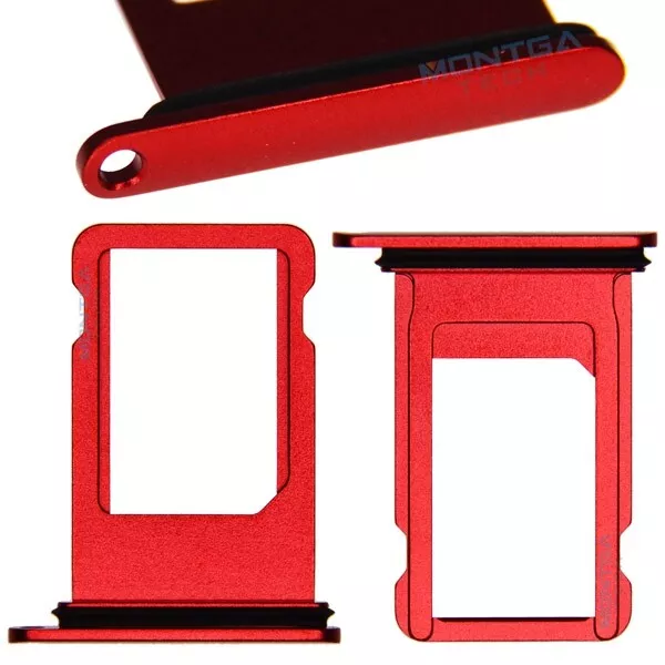 Rack Tiroir Carte SIM Apple iPhone 8 Plus Rouge