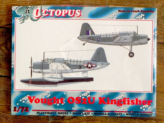 VOUGHT 0S2U &&KINGFISHER&& 1/72 Octopus Models Kit (Under Original ...