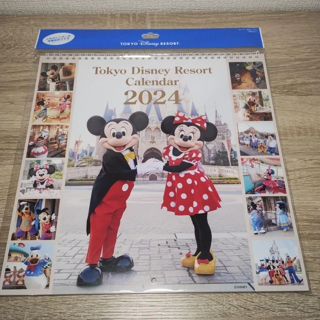 TOKYO DISNEY RESORT Live Action Wall Calendar 2024 68.11 PicClick