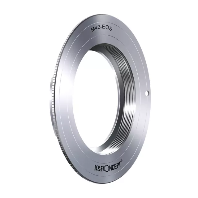 K&F M42-EOS Lens Adapter for M42 42MM Screw Mount Lens to Canon EOS EF Camera