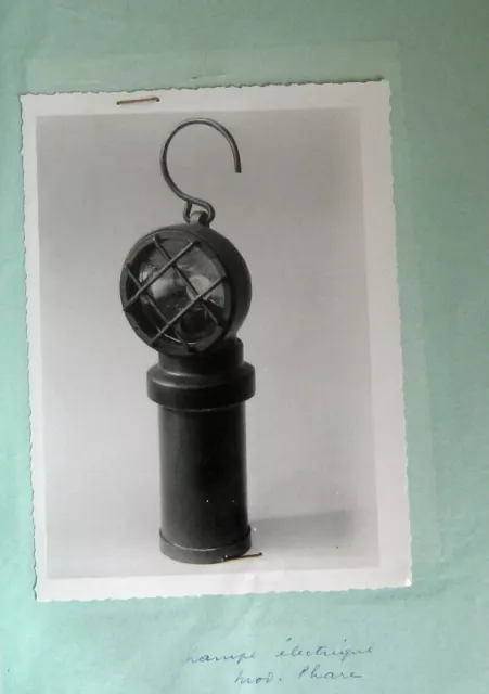 Miner's LAMP export - Jean J. Roueaux - prototype factory photo catalog 1946