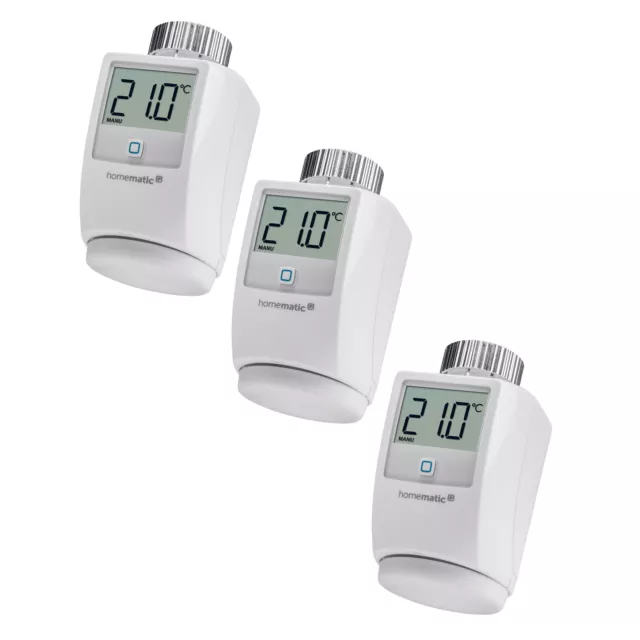 Homematic IP Smart Home 3er-Set Heizkörperthermostat HMIP-eTRV-2