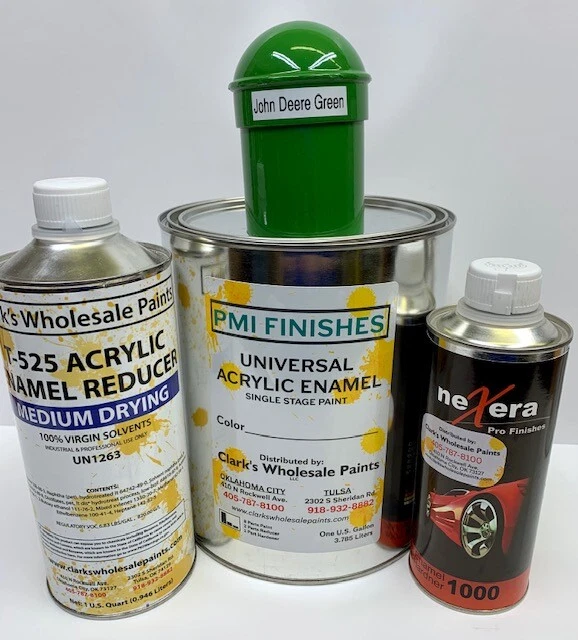 JOHN DEERE GREEN Gallon Kit Single Stage ACRYLIC ENAMEL Car Auto Paint