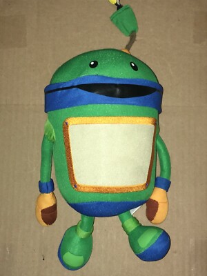 TEAM UMIZOOMI POSEABLE BOT Stuffed Plush, Nickelodeon Nick Jr - Green Robot 14in £20.36 ...