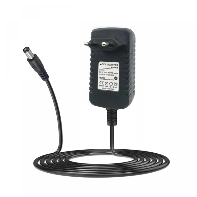 MyVolts Chargeur 9V Compatible Motorola TLKR T8 Talkie-Walkie - Adaptateur Secteur Prise Française