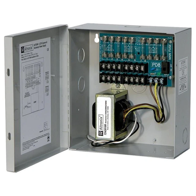 ALTRONIX ALTV248 CCTV AC Wall Mount Power Supply- Four (4) Fused Out