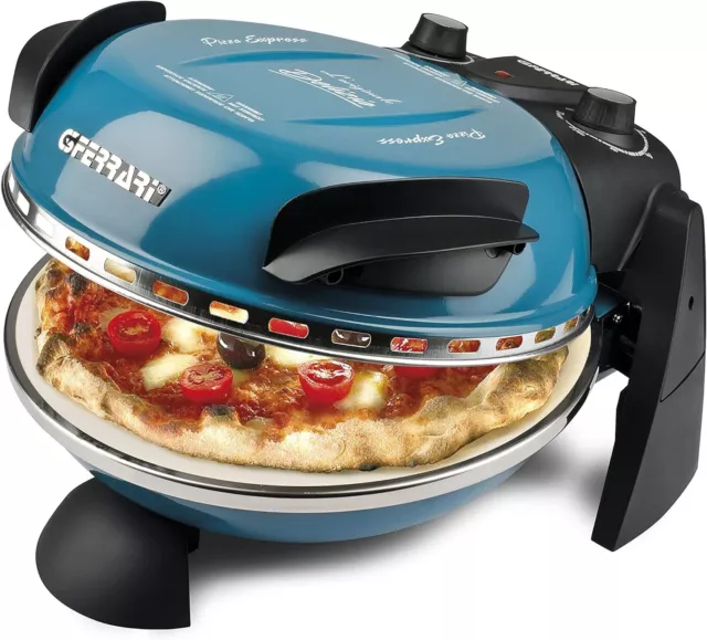 G3 Ferrari G10006 Delizia Pizza Oven - 1200W in BLUE