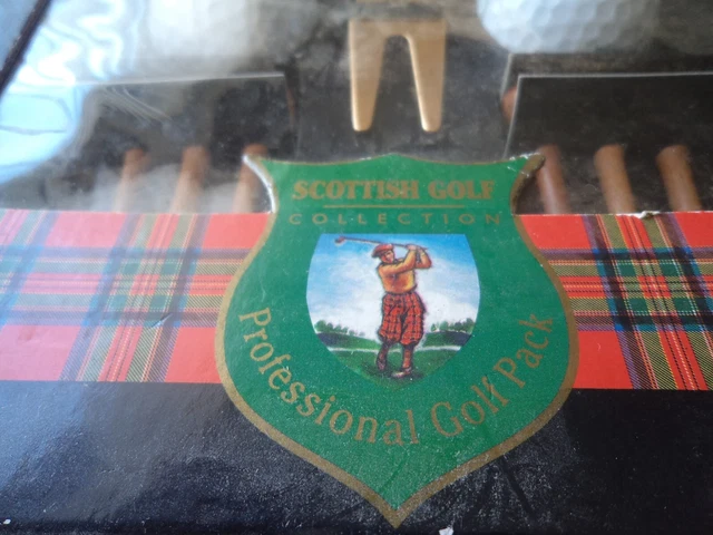 vintage scottish golf collection-golf set-new old stock