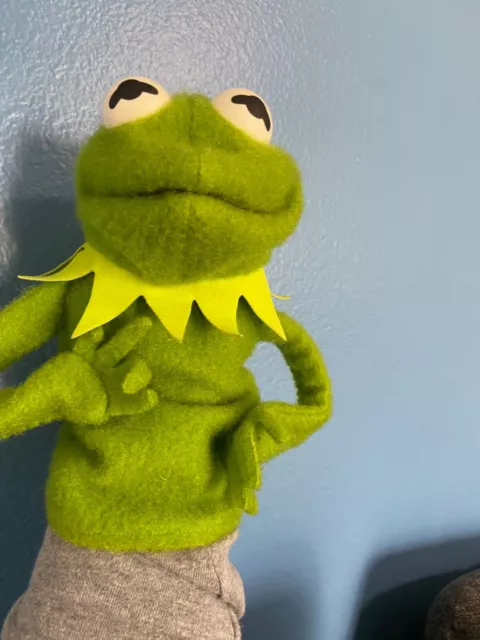 Vintage 1978 Kermit The Frog Fisher Price Jim Henson Muppets Hand Puppet #860