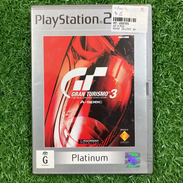 Gran Turismo 4 PS2 PlayStation 2 Game + Manual PAL