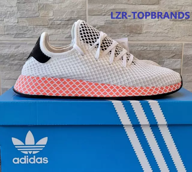 Adidas deerupt bianche blu on sale