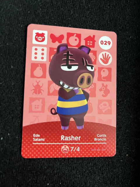 Animal Crossing amiibo Karte, Wart Jr. / Warzi Nr. 247 (Neu (gemäss