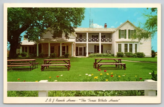 Postcard TX Stonewall The LBJ Ranch Home The Texas White House