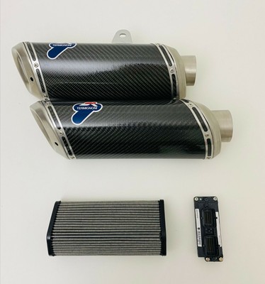 Termignoni SILENZIATORE RACING DESTRO CARBONIO D.50 RIGHT SILENCER DUCATI TERMIGNONI NUOVO 