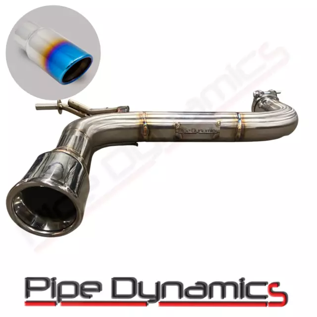 Pipe Dynamics Seat Leon MK2 1.2 TSI 10-12 105HP Dos Boite Silencieux Suppression