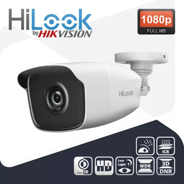 CCTV 1080P HD HIKVISION HiLook THC-B220 Bullet Camera 2MP Night Vision Outdoor