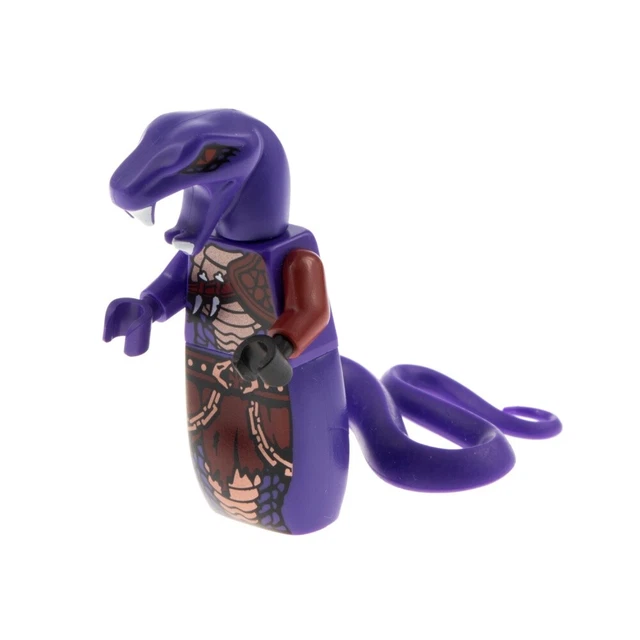 1x Lego Figurine ninjago Kapau ' Rai Serpents Tête Court Violet 70749 njo127