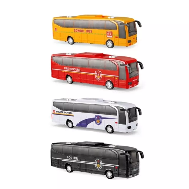 Autobús escolar modelo juguete transporte vehículo juguete juguete autobús de rescate