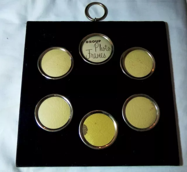 VTG Retro 50s GROUP 6 PHOTO FRAME Made in Japan NOS 1364